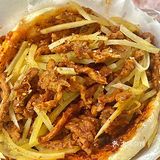 济宁5r的鸡肉土豆丝夹饼🔥老板也太实在了‼️