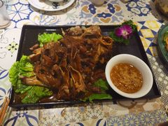 手扒捣蒜羊头-阿拉丁新疆风味餐厅·清真(罗廊巷店)