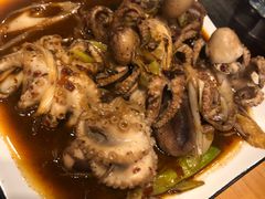 爆炒八爪鱼-臻鲜燕海鲜融合餐厅(金陵style店)