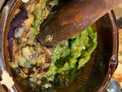 皮蛋青椒擂茄子-费大厨辣椒炒肉(皇庭广场店)