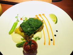 香草洋葱火腿烤银鳕鱼-鹿萤季·营地小馆(皇后公园店)