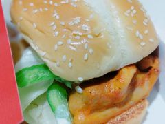 新奥尔良鸡腿堡-肯德基(尖岭万达店)