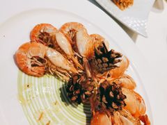 松香油爆罗氏虾-飶香居(省博物馆店)