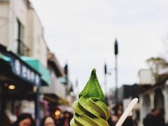 抹茶冰淇淋-鎌倉茶々(本店)