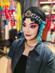 -胭脂猫京剧摄影