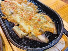 烤茄子-老东镇啤酒屋海鲜加工·蒸汽海鲜·海鲜烧烤(台东店)