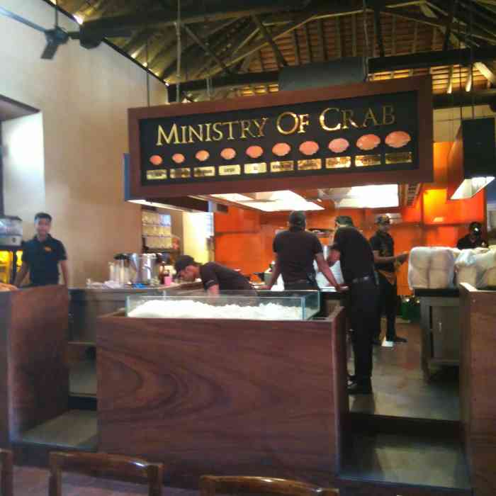 ministry of crab-"科伦坡的米其林餐厅蛮多的,选了米其林三星.