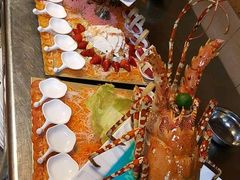 龙虾拼盘-伍月花酒楼