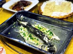 盐水蒸鲈鱼-大笑饭堂(甲子桥店)