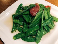 香肠荷兰豆-杭百味·大众精选杭帮菜(西湖音乐喷泉店)