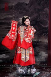 -后宫·古装汉服京剧儿童亲子全家福摄影