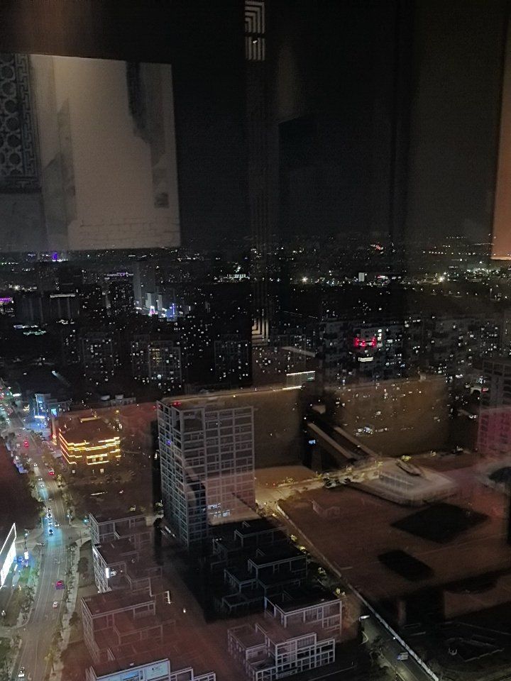 凯悦酒店的夜景真美