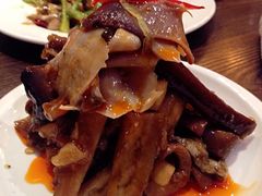 茄子拌螺片-吕氏疙瘩汤·私家菜馆(慈云寺店)