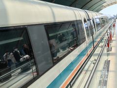 -龙阳路磁悬浮列车总站-停车场