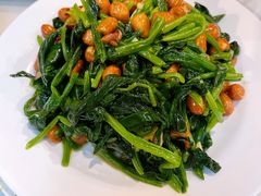 果仁菠菜-玫瑰红烤羊排(北新桥三条店)