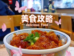 板烧日式碎鸡饭-吉野家(红博中央公园店)