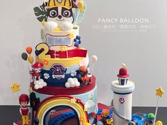 -卡比儿童蛋糕·心意定制·低脂零卡糖动物奶油FancyBALLOON(滨海店)
