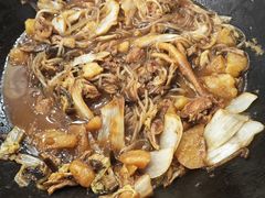 -粘豆包柴火铁锅炖