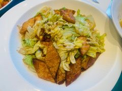 包包菜炒馕-巴依老爷新疆美食(望京小街店)