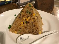 牛肉粒炒饭-彩蝶谷美食廊·粤式经典南番顺·铁板烧烤泰风味(广州长隆酒店)