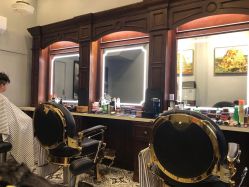 -595barbershop美式油头