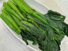 白灼菜心-沙田新强记烧鹅海鲜酒家