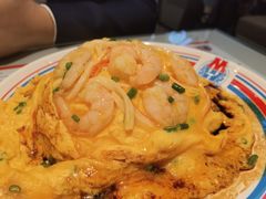 虾仁煎蛋饭-敏华冰厅(平安金融中心店)