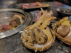 香菇天婦羅-響日本燒肉