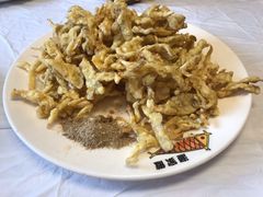 炸栗树菇-京北渔家傲