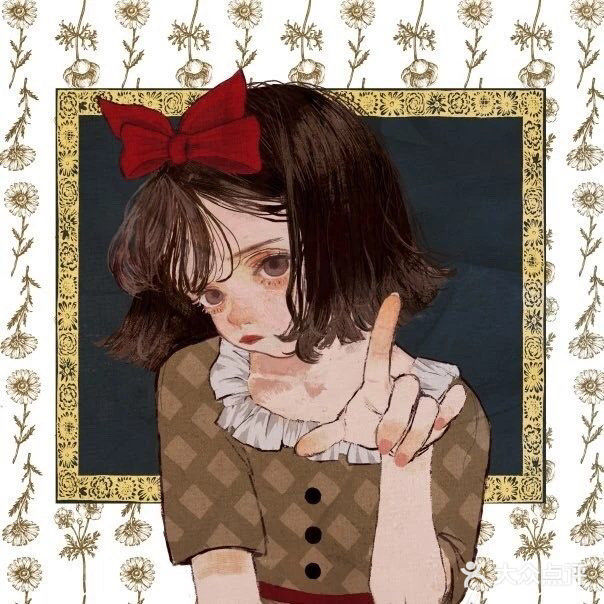 【 复古风少女插画，心都要化了。✨ 】