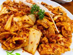 辣白菜炒五花肉-全州拌饭馆(断桥店)