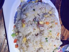 羊肉炒饭-三个蒙古大叔羊肉串(大宁店)