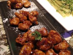 雪花糖醋里脊-绿茶餐厅(乐峰广场店)