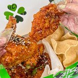 苏州十全街瑭潮炸鸡🍗甜椒酱巨巨巨好吃🔥