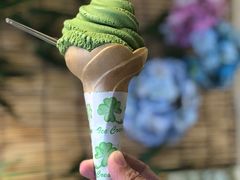 抹茶冰淇淋-鎌倉茶々(本店)