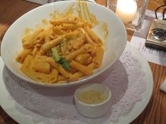 三文鱼芦笋意面-Geneva日内瓦餐厅(西郊宝成花苑店)