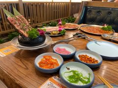 -明洞阿姨·韩式酱蟹烤肉·创意料理(三元桥店)