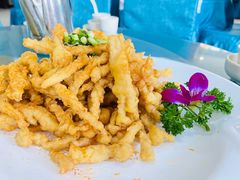 椒盐白玉菇-祥龍斋清真食府