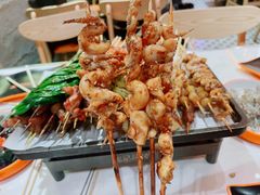 麻辣鱿鱼-宝记烧烤·碳锅羊肉·羊蝎子火锅·夜食社(文体路创始店)