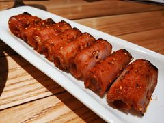 烤杏鲍菇培根卷-窑啊窑窑炉烧烤(合生广场店)