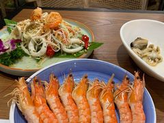 基围虾-樾餐厅泰式海鲜火锅(民歌湖店)