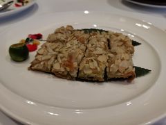 脆皮杏片小棠菜-海逸海鲜酒家(古北店)