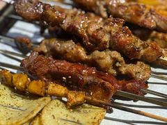 老北京羊肉串大串-聚点串吧·北京烧烤(赵登禹路店)