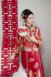 -桃子造型婚纱礼服(凤起广场店)
