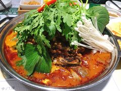 辣白菜脊骨火锅-韩香福脊骨汤锅(上杭路店)