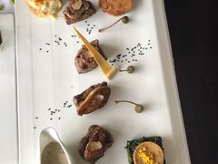 香烤嫩牛伴鹅肝-火车头法国西餐厅