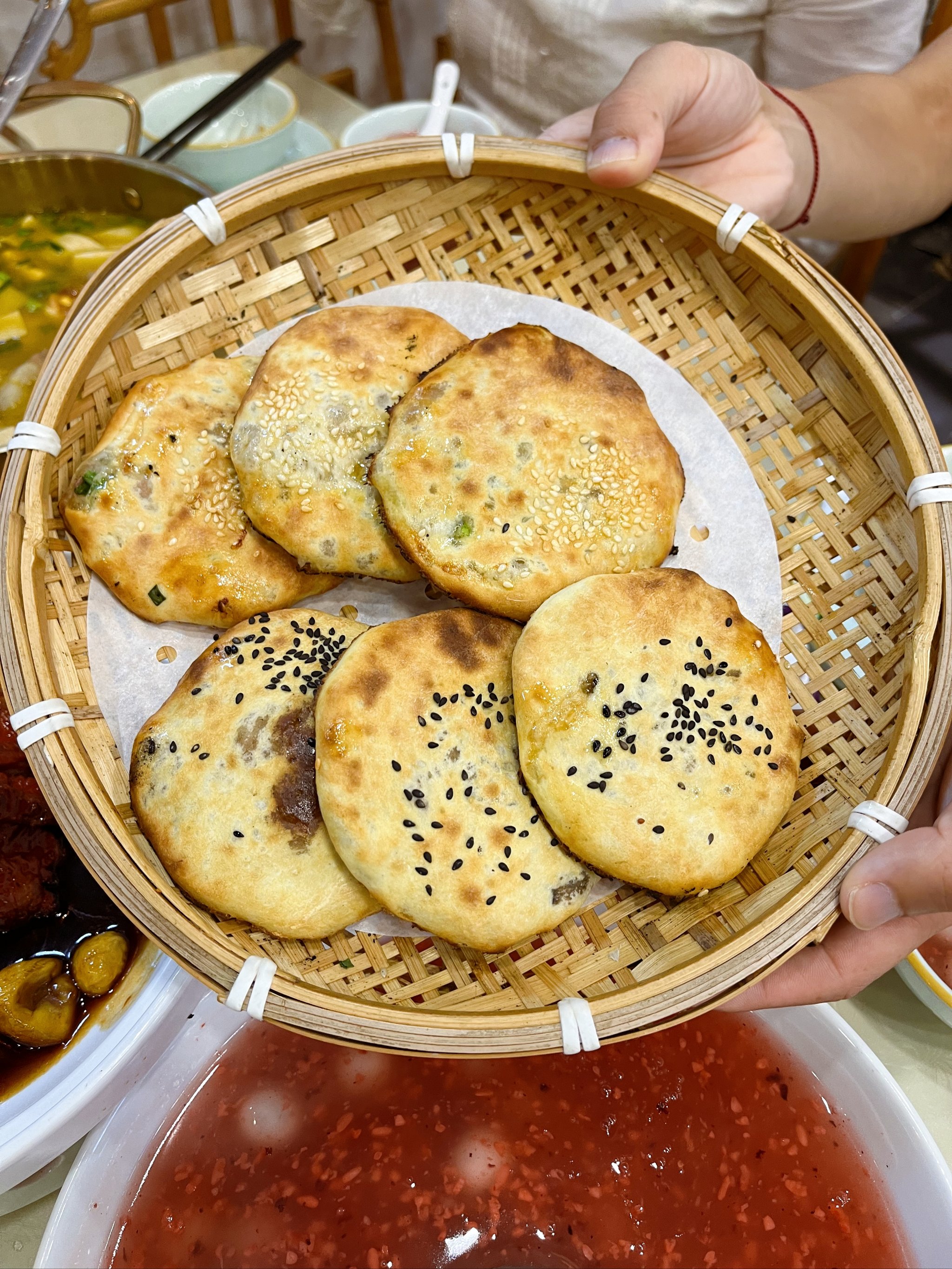 温岭火烧饼图片