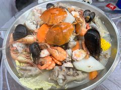 海鲜猪骨煲-凤城康记饭店