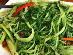 澳门豆酱炒通菜-澳门西南饭店·粤菜·茶市·手工点心(华海路店)