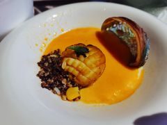 蟹粉虾汤蛋羹黑鱼籽蒸鲍鱼-蟹榭·本帮江浙菜·蟹宴(五角场合生汇商场店)